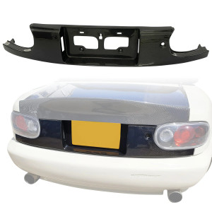 ModeloDrive Carbon Fiber OER US Tailgate Panel Garnish > Mazda Miata (NA) 1990-1996 - image 1