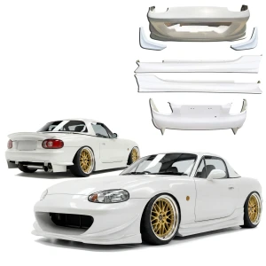 FRP GVAR Body Kit 7pc > Mazda Miata (NB1) 1998-2000 - image 1