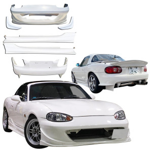 ModeloDrive FRP GVAR Body Kit 7pc > Mazda Miata MX-5 (NB1) 1998-2005 - image 1