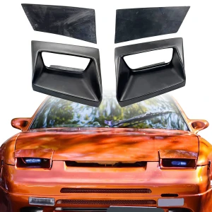 FRP SMAD Headlight Housings 4pc > Nissan 240SX 1989-1994> 2/3dr - image 1