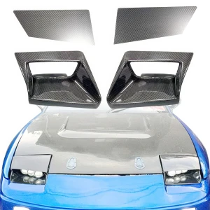 Carbon Fiber SMAD Headlight Housings 4pc > Nissan 240SX 1989-1994> 2/3dr - image 1