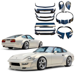 VSaero FRP TKYO Wide Body Kit > Datsun 280ZX (S130) 1979-1983 > 2 Seater - image 1