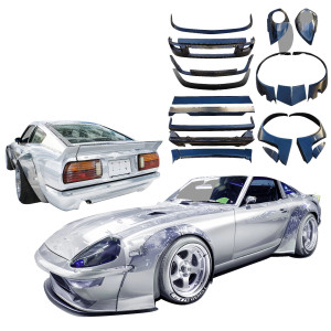 VSaero FRP TKYO Wide Body Kit w Wing for Datsun 280ZX (S130) 1979-1983 > 2 Seater - image 1 VSaero FRP TKYO Wide Body Kit w Wing for Datsun 280ZX (S130) 1979-1983 > 2 Seater - image 1