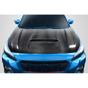 2018-2023 Subaru Crosstrek Carbon Creations STI Look Hood - 1 Piece - image 1