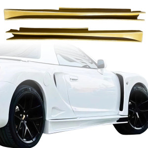 FRP MCRA v1 Open Wide Body Side Skirts > Toyota MRS MR2 Spyder 2000-2005 - image 1