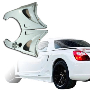 ModeloDrive FRP MCRA v1 Wide Body Fenders (Rear) > Toyota MRS MR2 Spyder 2000-2005 - image 1