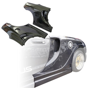 ModeloDrive Carbon Fiber APBR Wide Body Fenders (rear) > Toyota MRS MR2 Spyder 2000-2005 - image 1