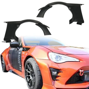 FRP AG T2 Wide Body Fenders (front) 4pc 50mm > Subaru BRZ 2013-2021 - image 1