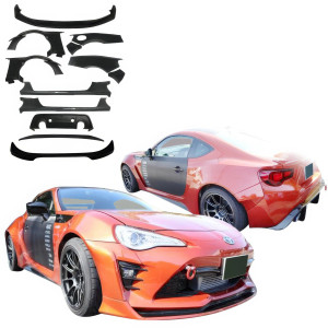 VSaero FRP AG T2 Wide Body Kit w Wings for Subaru BRZ (ZN6) 2013-2020 - image 1 VSaero FRP AG T2 Wide Body Kit w Wings for Subaru BRZ (ZN6) 2013-2020 - image 1