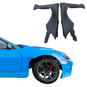 VSaero FRP TKYO v2 Wide Body S14.5 Conversion Fenders (front) > Nissan 240SX (S14) 1995-1996 - image 1