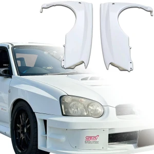 FRP LS WRC Wide Body Fenders (front) > Subaru Impreza WRX 2004-2005 > 2/4/5dr - image 1