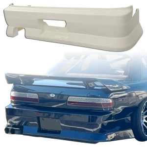 FRP BSPO v2 Rear Bumper > Nissan Silvia (S13) 1989-1994 > 2dr Coupe - image 1