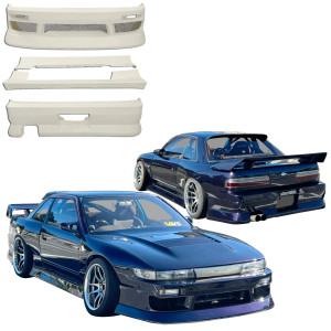 FRP BSPO v2 Body Kit 4pc > Nissan Silvia (S13) 1989-1994 > 2dr Coupe - image 1