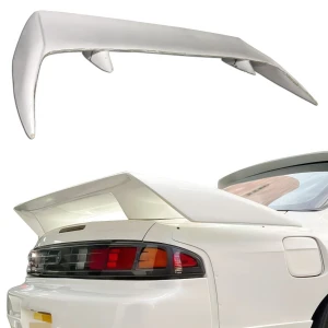 FRP 3POW Spoiler Wing > Nissan 240SX (S14) 1995-1998 - image 1
