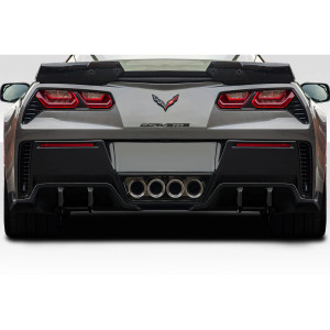 2014-2019 Chevrolet Corvette C7 Exe Rear Diffuser - 2 Pieces - image 1