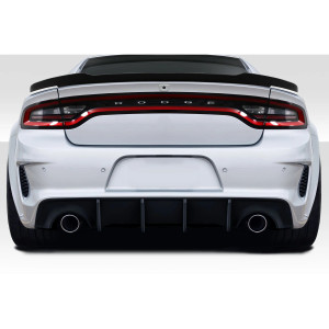 2015-2023 Dodge Charger Duraflex Hellcat Widebody Look Rear Bumper - 1 Piece - image 1