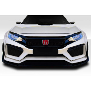 2016-2021 Honda Civic 4DR RBT Widebody Look Front Bumper - 1 Piece - image 1