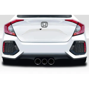 2016-2021 Honda Civic 4DR RBT Widebody Look Rear Bumper - 1 Piece - image 1