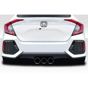2016-2021 Honda Civic 4DR RBT Widebody Look Rear Bumper - 1 Piece - image 1