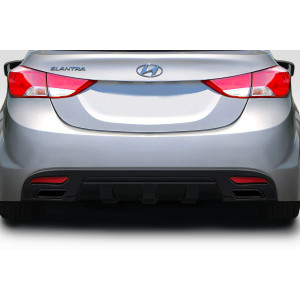 2011-2013 Hyundai Elantra SQR Rear Diffuser - 1 Piece - image 1