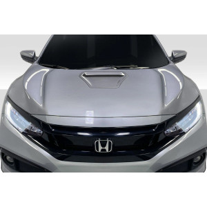 2016-2021 Honda Civic Type R Look Hood - 1 Piece - image 1