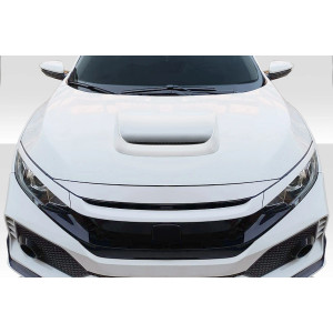 1992-2020 Universal Honda Civic GTAK Hood Scoop - 1 Piece - image 1
