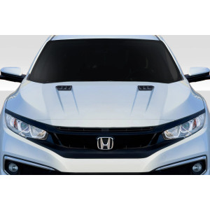 2016-2021 Honda Civic Broman Hood - 1 Piece - image 1