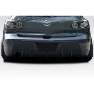 2004-2009 Mazda 3 Corkscrew Rear Diffuser - 1 Piece - image 1