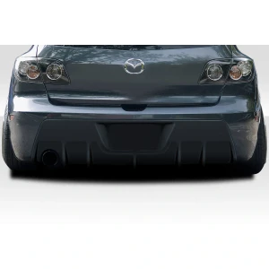2004-2009 Mazda 3 Corkscrew Rear Diffuser - 1 Piece - image 1
