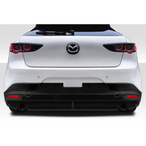 2019-2023 Mazda 3 Hatchback Duraflex MZA Style Rear Lip - 1 Piece - image 1
