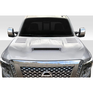 2016-2018 Nissan Titan XD Thermal Hood - 1 Piece (Only fits XD Models) - image 1