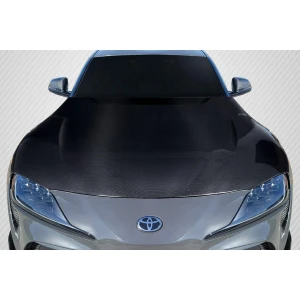2020-2025 Toyota Supra OEM Look Carbon Fiber Hood - image 1