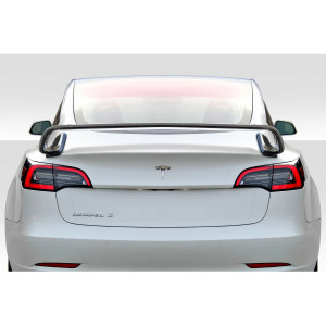 2018-2023 Tesla Model 3 Duraflex Lightspeed Rear Wing Spoiler - 1 Piece - image 1 2018-2023 Tesla Model 3 Duraflex Lightspeed Rear Wing Spoiler - 1 Piece - image 1