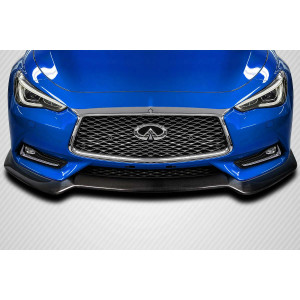 2017-2022 Infiniti Q60 AP Front Lip Spoiler Air Dam - 1 Piece - image 1