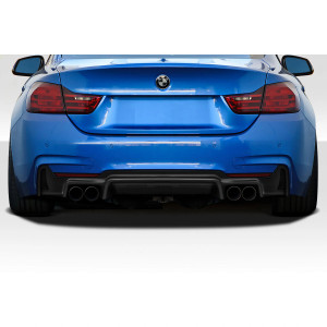 2014-2020 BMW 4 Series F32 Quadro Rear Diffuser - 1 Piece - image 1