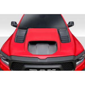 2019-2025 Dodge Ram 1500 Duraflex TRX Look Hood - 1 Piece - image 1