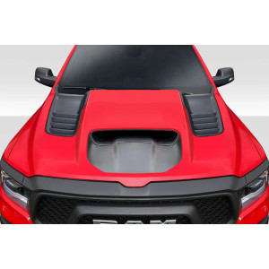 2019-2025 Dodge Ram 1500 TRX Look Hood - 1 Piece - image 1