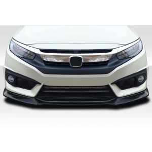 2016-2018 Honda Civic 2DR 4DR Yoka Front Lip Spoiler Air Dam - 3 Pieces - image 1