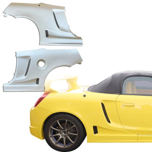 FRP TR-VM80 Wide Body Fenders (rear) > Toyota MRS MR2 Spyder 2000-2005 - image 1