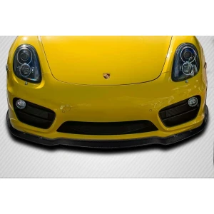 2014-2016 Porsche Cayman Max Carbon Fiber Front Lip - image 1