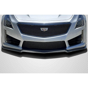 2016-2019 Cadillac CTS-V Alpha Front Lip Spoiler Air Dam - 1 Piece - image 1