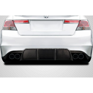 2008-2012 Honda Accord 4DR Ergo Rear Diffuser - 3 Pieces - image 1