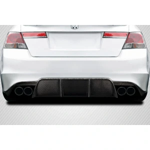 2008-2012 Honda Accord Ergo Carbon Fiber Rear Lip - image 1