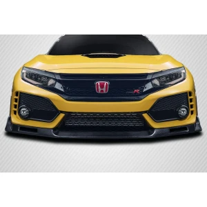 2017-2021 Honda Civic Type R EVS Front Lip Spoiler Air Dam - 1 Piece - image 1