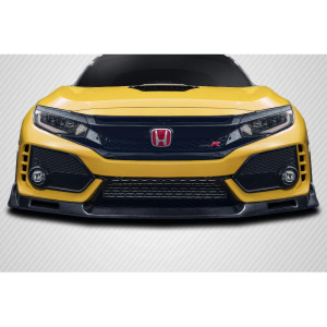 2017-2021 Honda Civic Type R Carbon Creations EVS Front Lip Spoiler Air Dam - 1 Piece - image 1