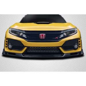 2017-2021 Honda Civic Type R EVS Front Lip Spoiler Air Dam - 1 Piece - image 1