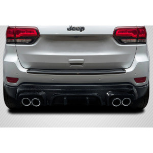 2011-2022 Jeep Grand Cherokee Carbon Creations Gamma Rear Diffuser - 1 Piece - image 1