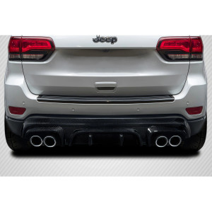 2011-2022 Jeep Grand Cherokee Carbon Creations Gamma Rear Diffuser - 1 Piece - image 1