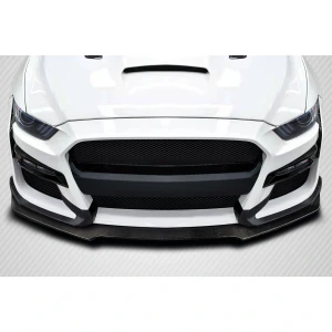 2015-2017 Ford Mustang GT500 Look Front Lip Spoiler Air Dam - 1 Piece ( For GT500 Look Front Bumper ) - image 1