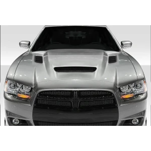2011-2014 Dodge Charger Hellcat Redeye Look Hood - image 1